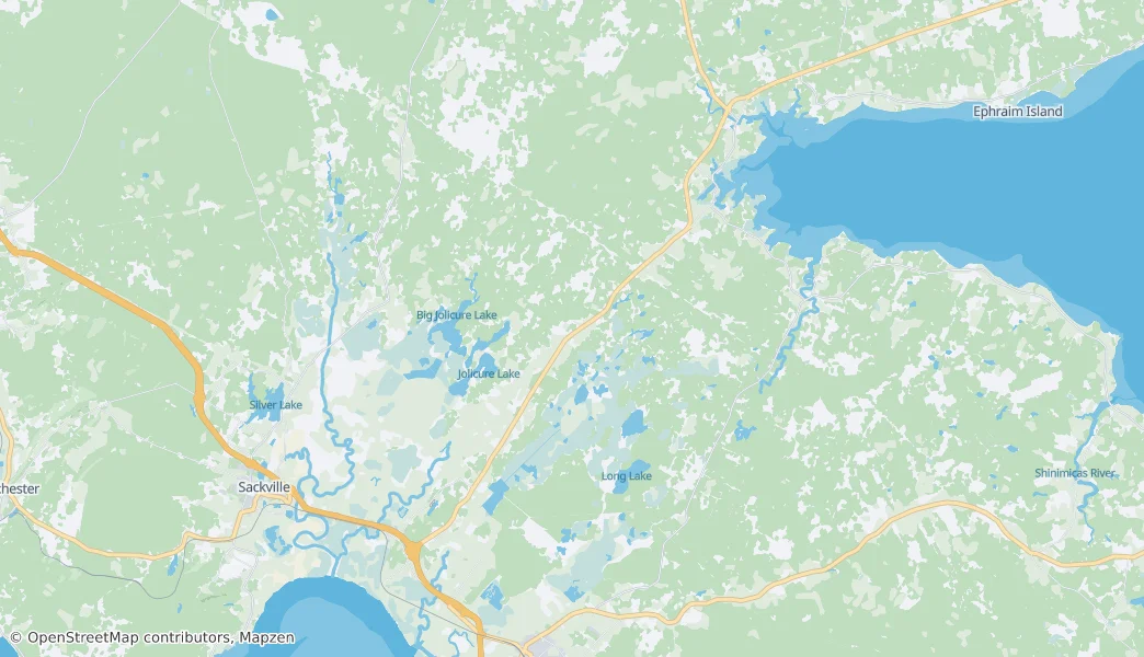 Westmorland — mapa