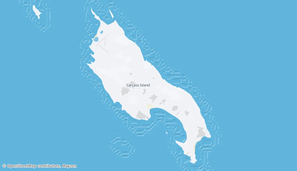 Carcass Island — Map