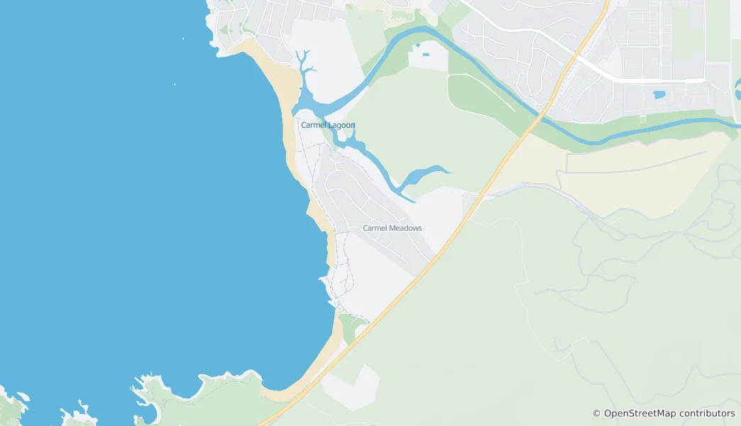Mappa di Carmel River State Beach