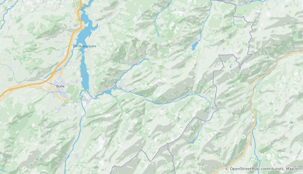 Mappa di Val-de-Charmey