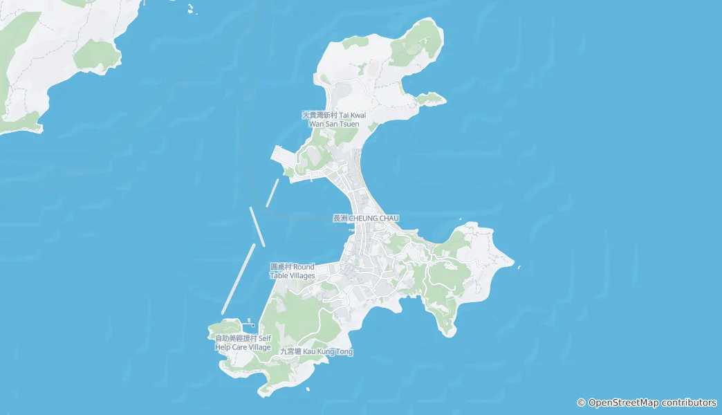 Map of Cheung Chau