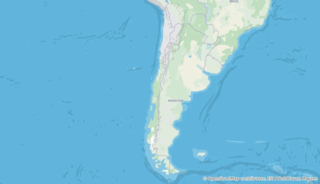 Map of Chile