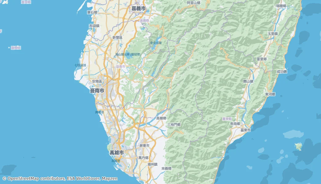 Fengshanxian — 地图