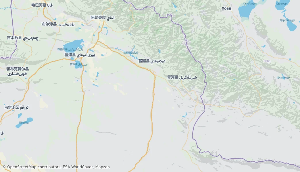 Fuyunxian — Map