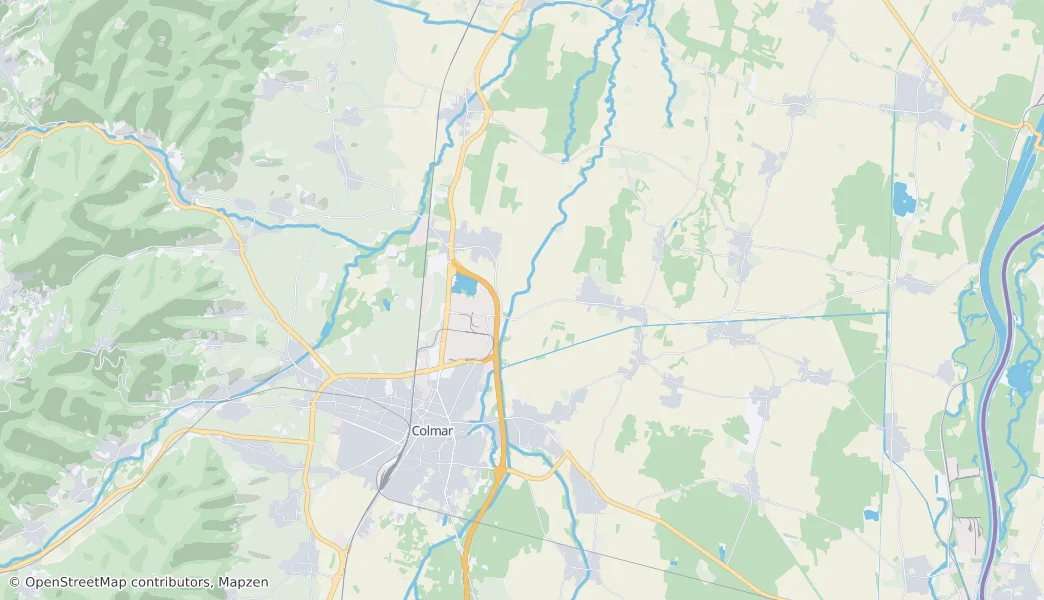 Colmar — Map