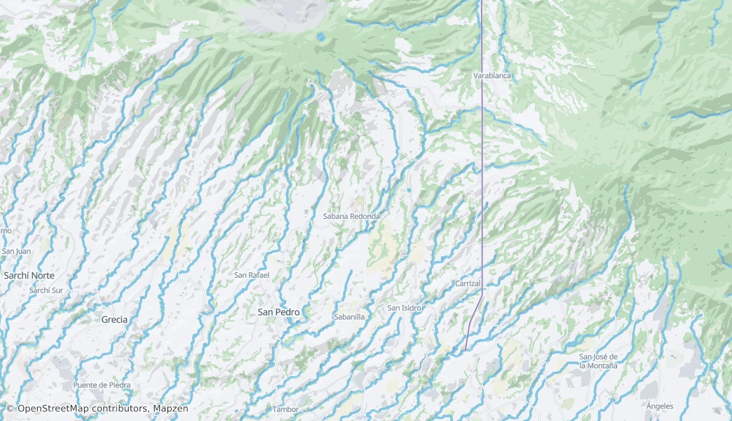 Map of Sabanilla