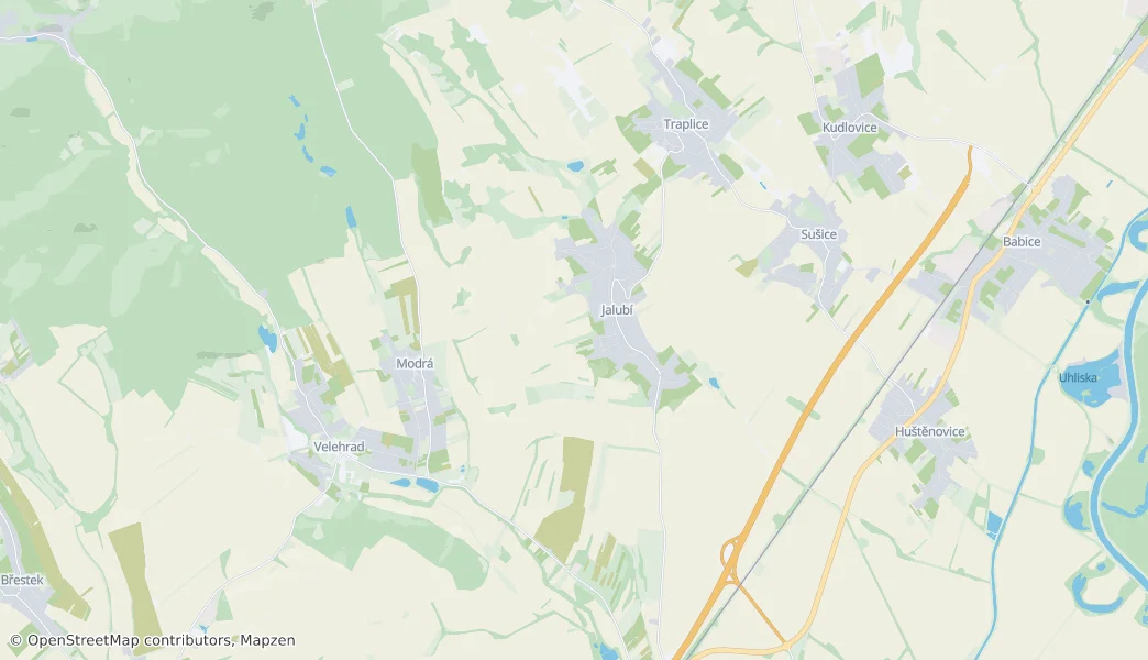 Jalubí — Carte