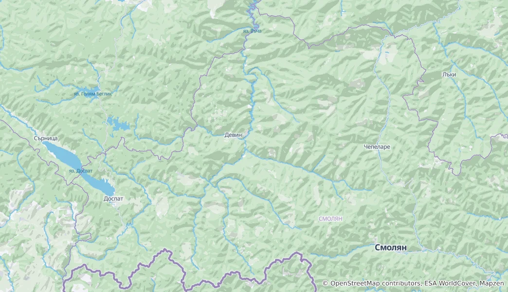 Map of Devin