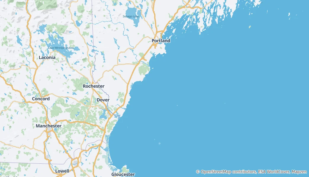 Mapa Bigelow Bight