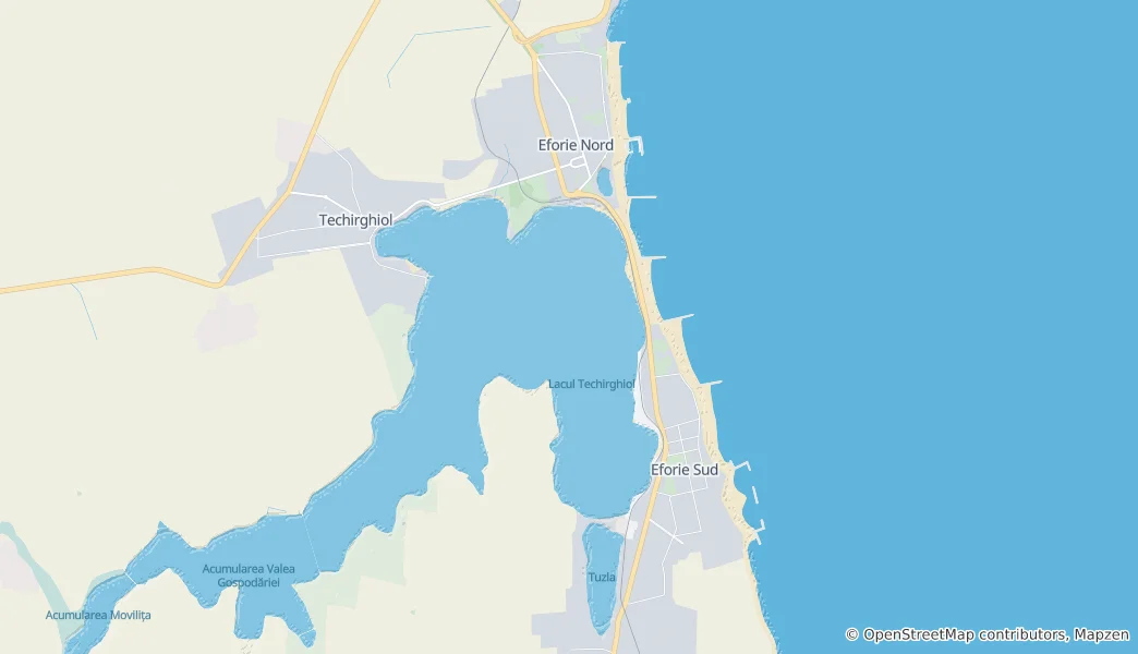 Mapa Eforie