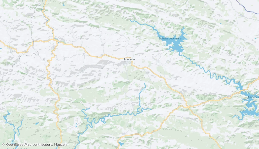 Mapa Aracena