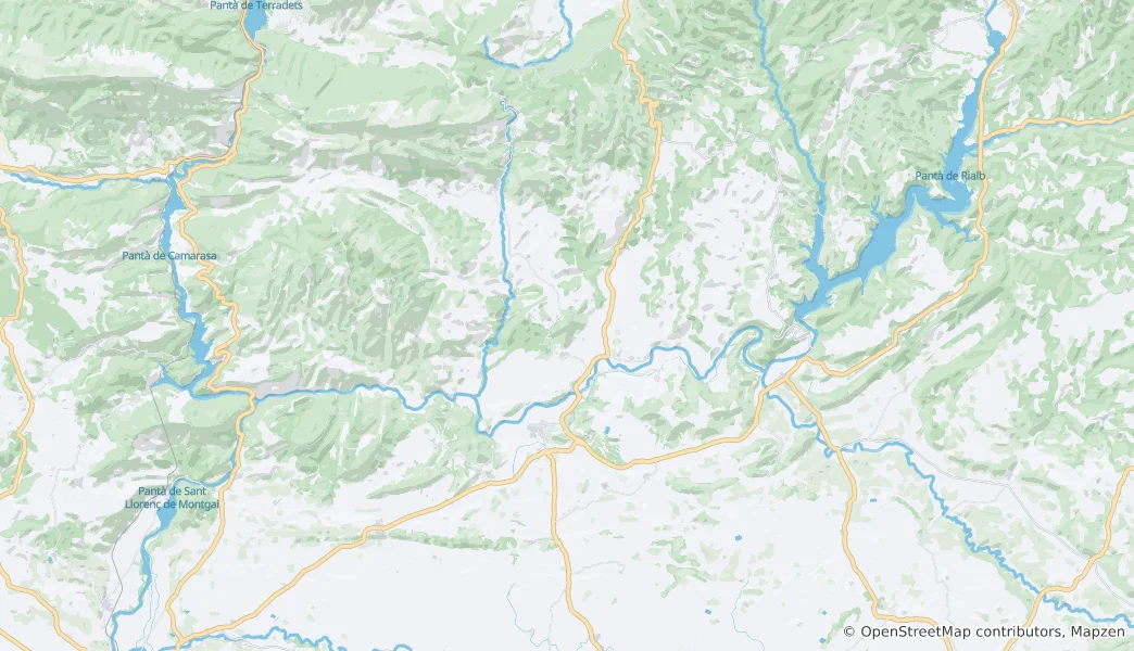 Mapa Artesa de Segre