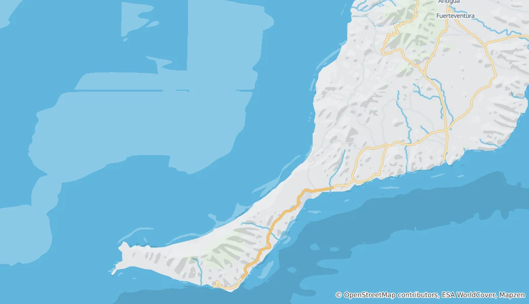 Mapa Pájara