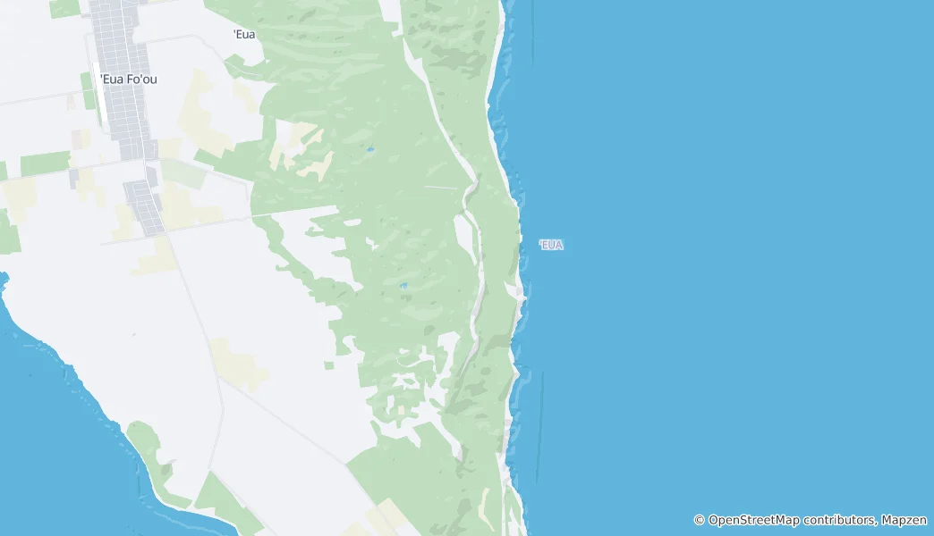 Mapa 'Eua National Park