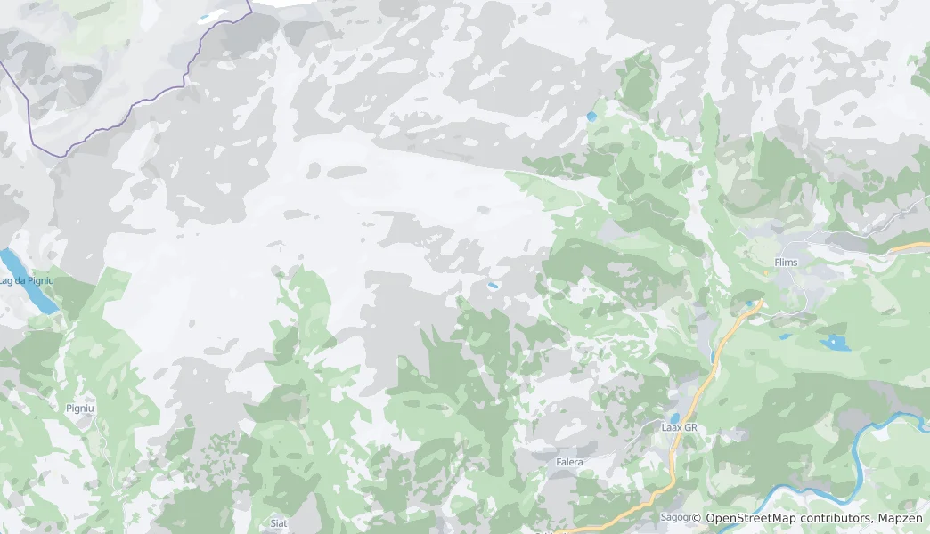 Mappa di Falera