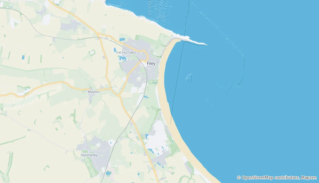 Map of Filey