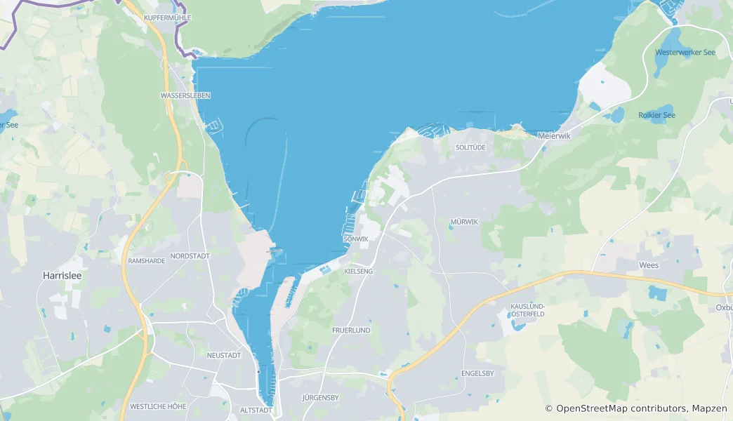 Flensburg Haritası