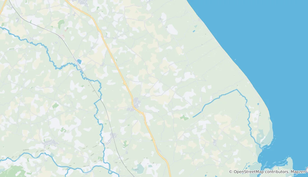 Mappa di Sainte-Mère-Église