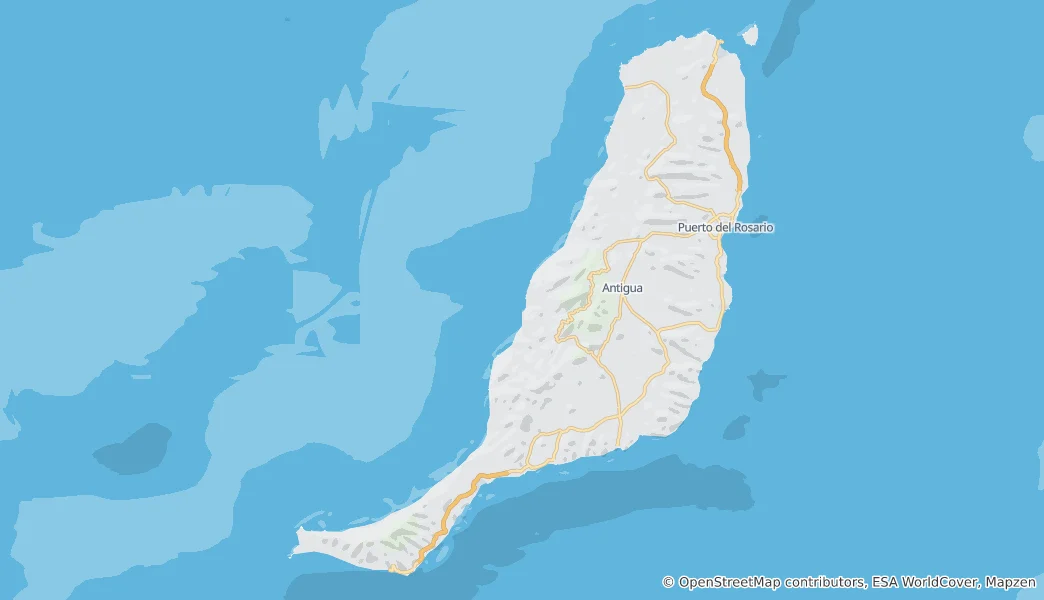 Mapa Fuerteventura