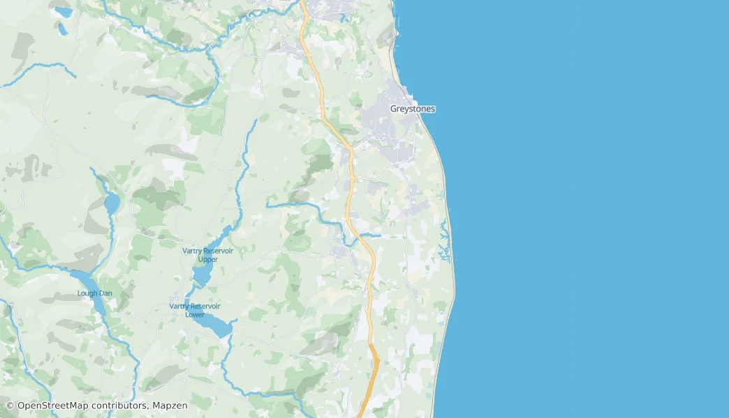 The Municipal District of Greystones — 地图