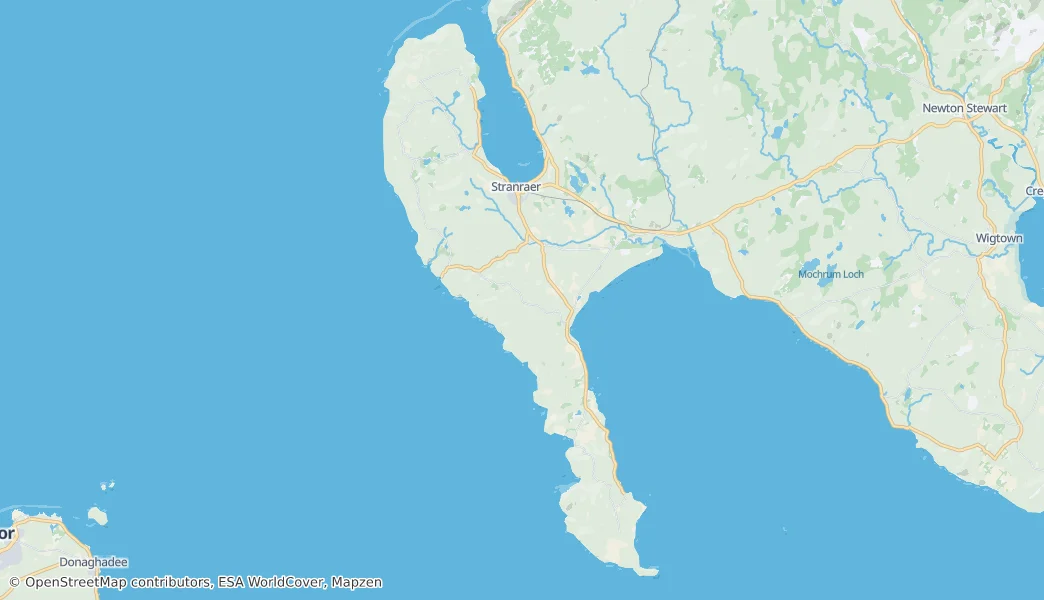 Rhins of Galloway — Map