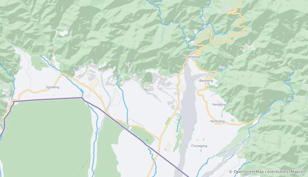 Karte von Gelephu