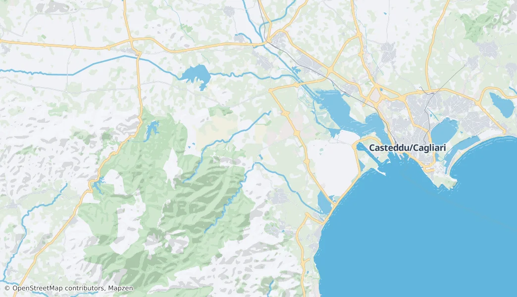 Assemini — Mappa