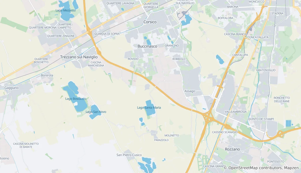 Mapa De Buccinasco
