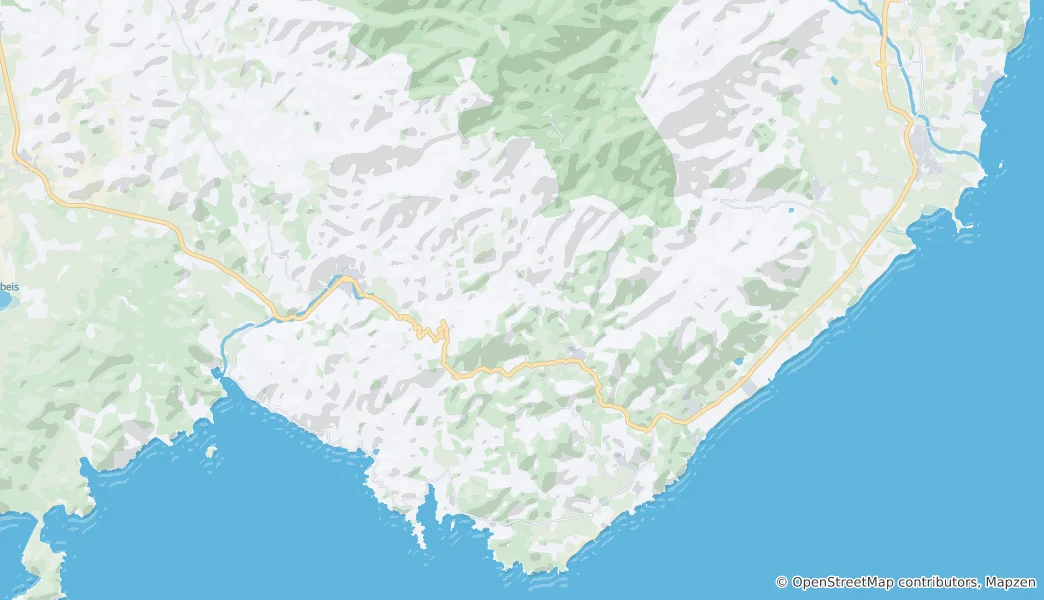 Map of Domus de Maria