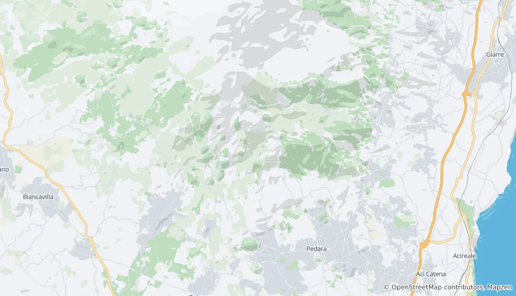 Mapa De Nicolosi