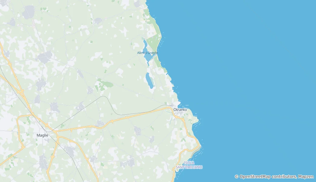 Mappa di Otranto