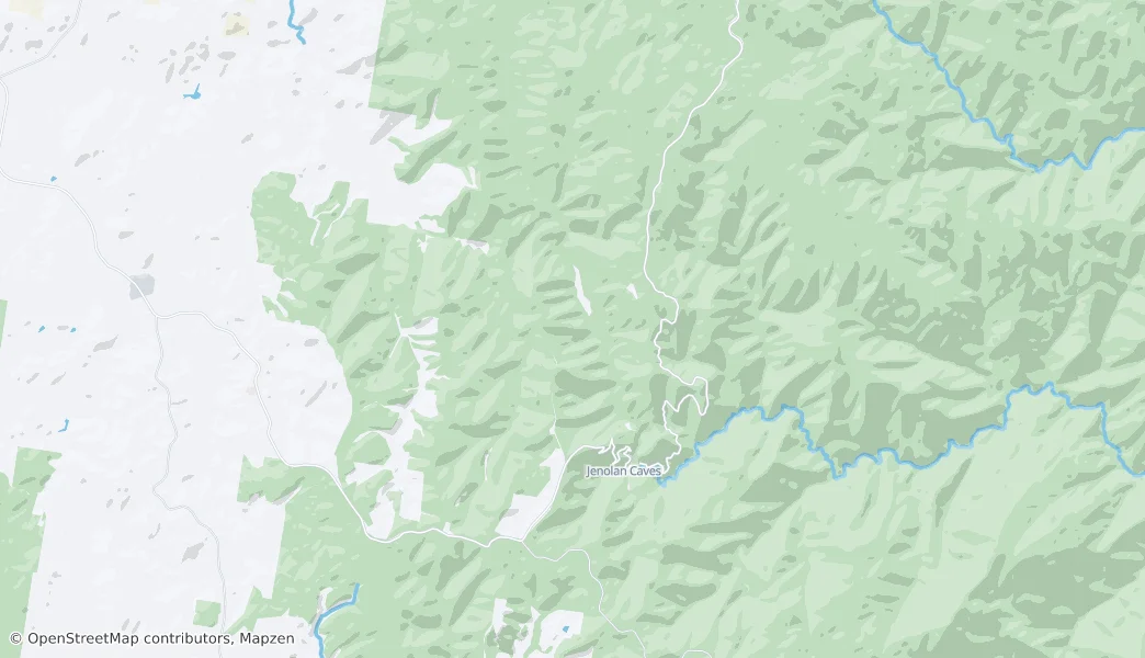 Jenolan Karst Conservation Reserve — Mappa