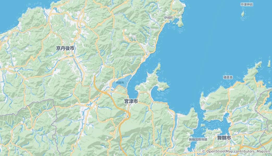 Mapa Mijazu