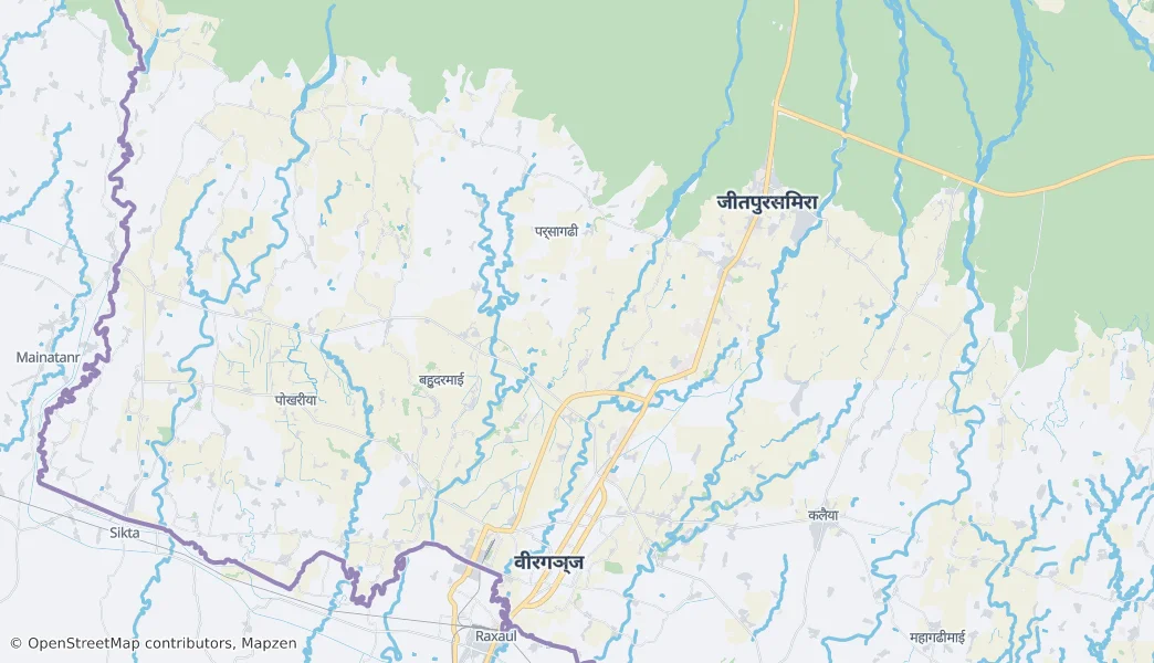 Kalaiya – Mapa