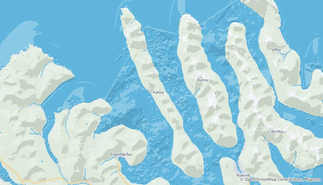Mapa Kalsoy