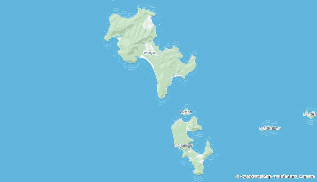 Mapa Kaoh Rung Sangkat