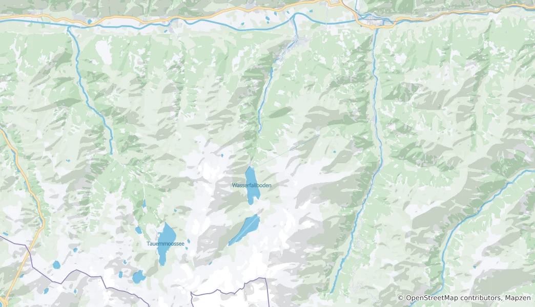 Térkép: Kaprun