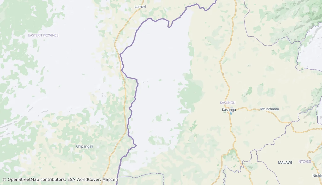 Kasungu National Park — Map