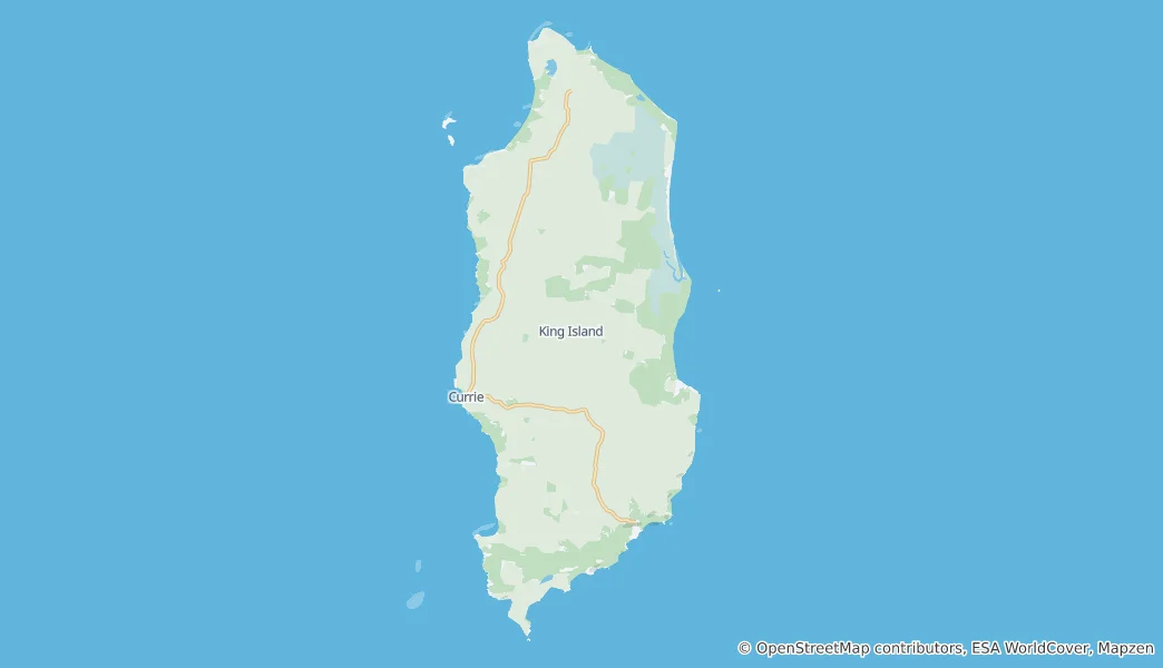 Mapa King Island Council