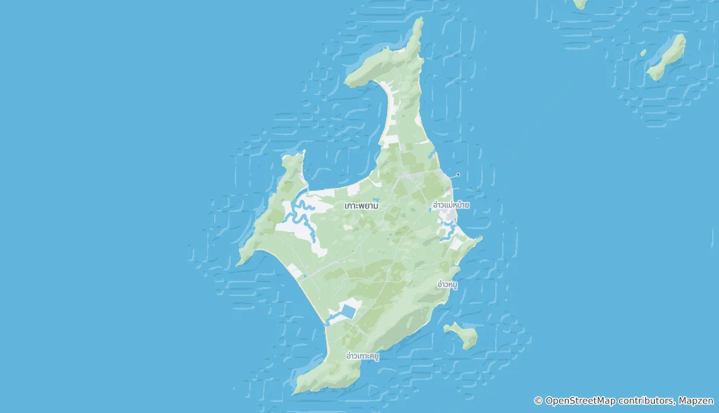Mapa Koh Phayam