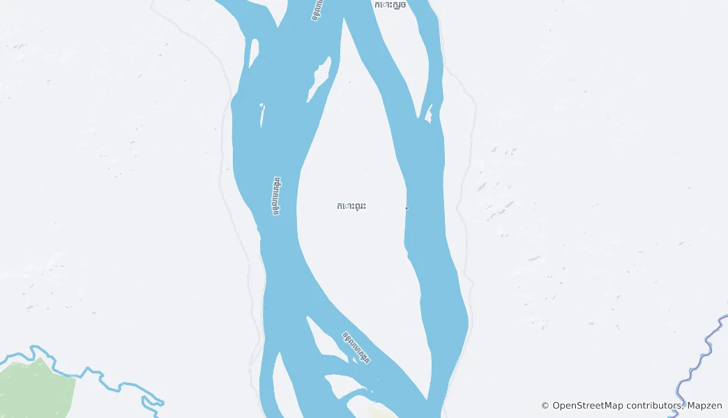 Map of Koh Preah