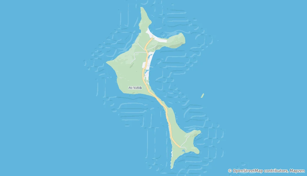 Karte von Koh Tang