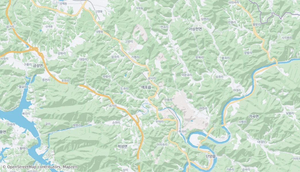 Carte de Maepo-eup