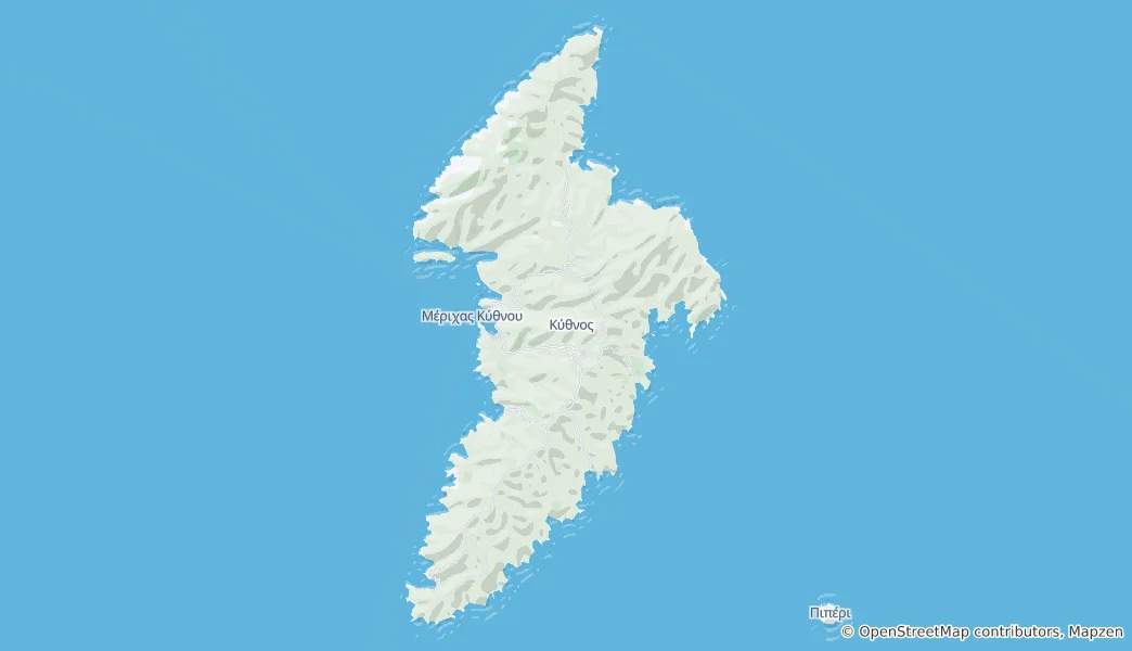 Mappa di Citno