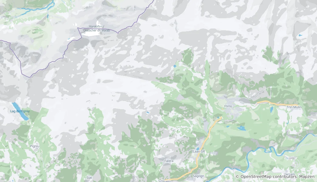 Map of Laax