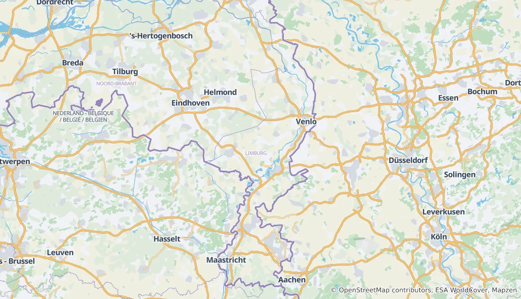 Carte de Limbourg