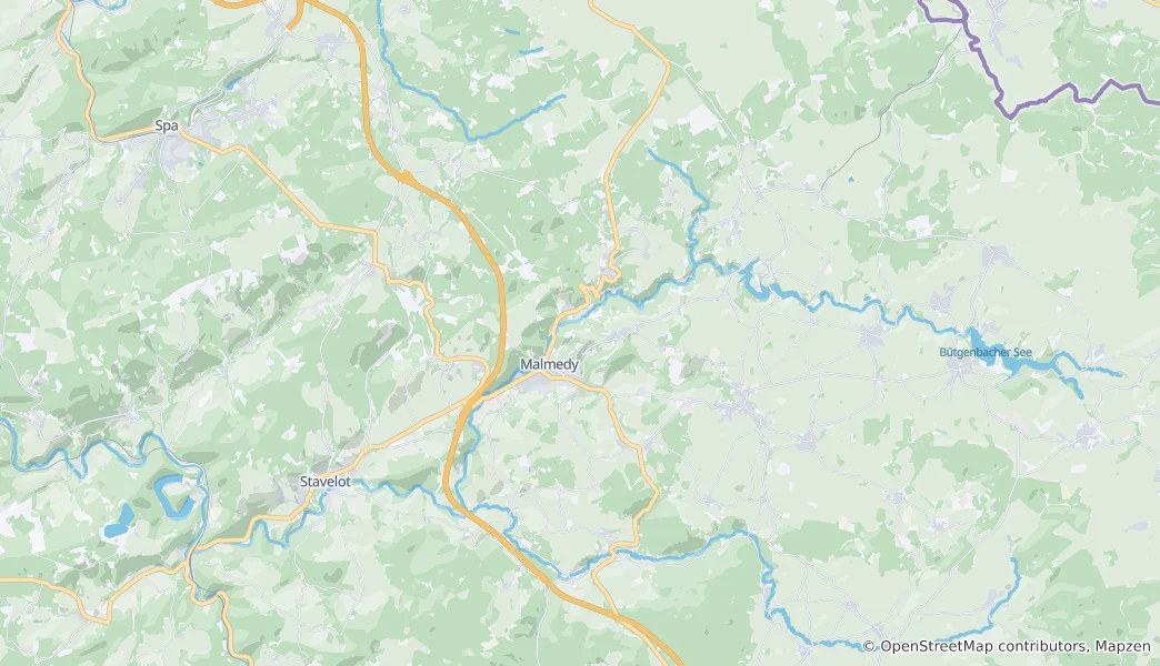 Carte de Malmedy