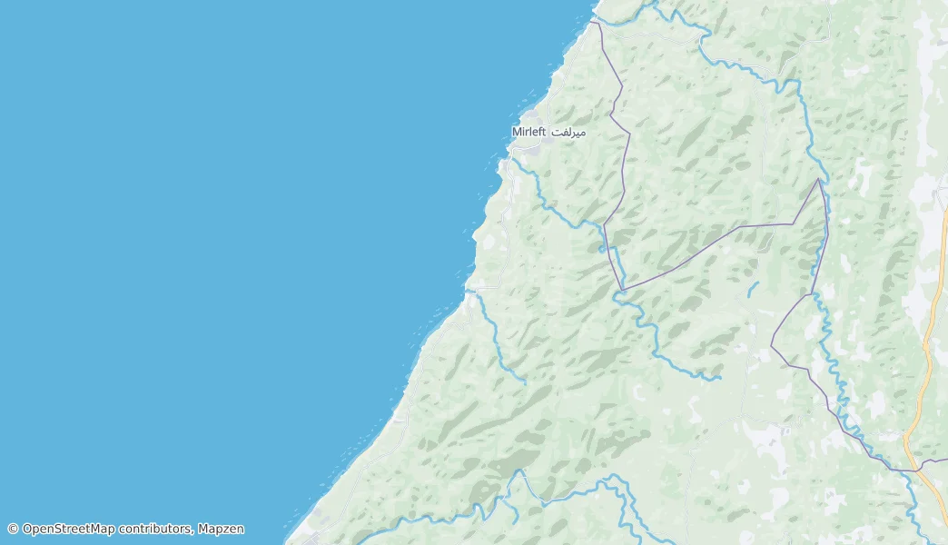 Mirleft ⵎⵉⵔⵍⴼⵜ ميرلفت – Mapa