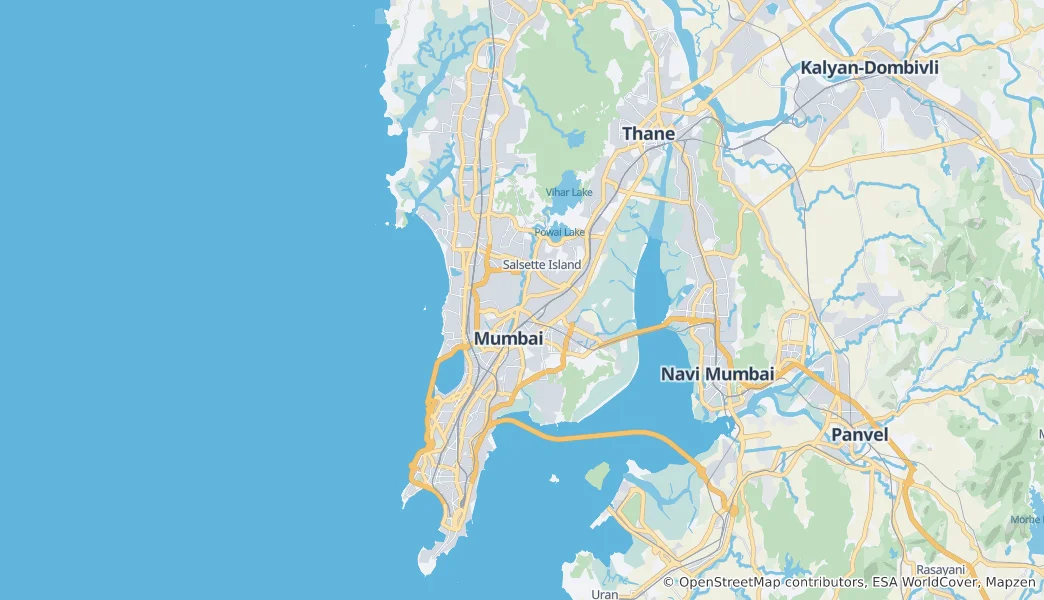 Mapa De Bombay