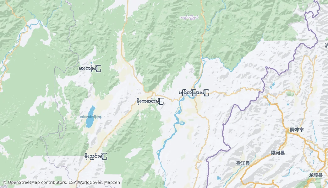 Myitkyina — Map